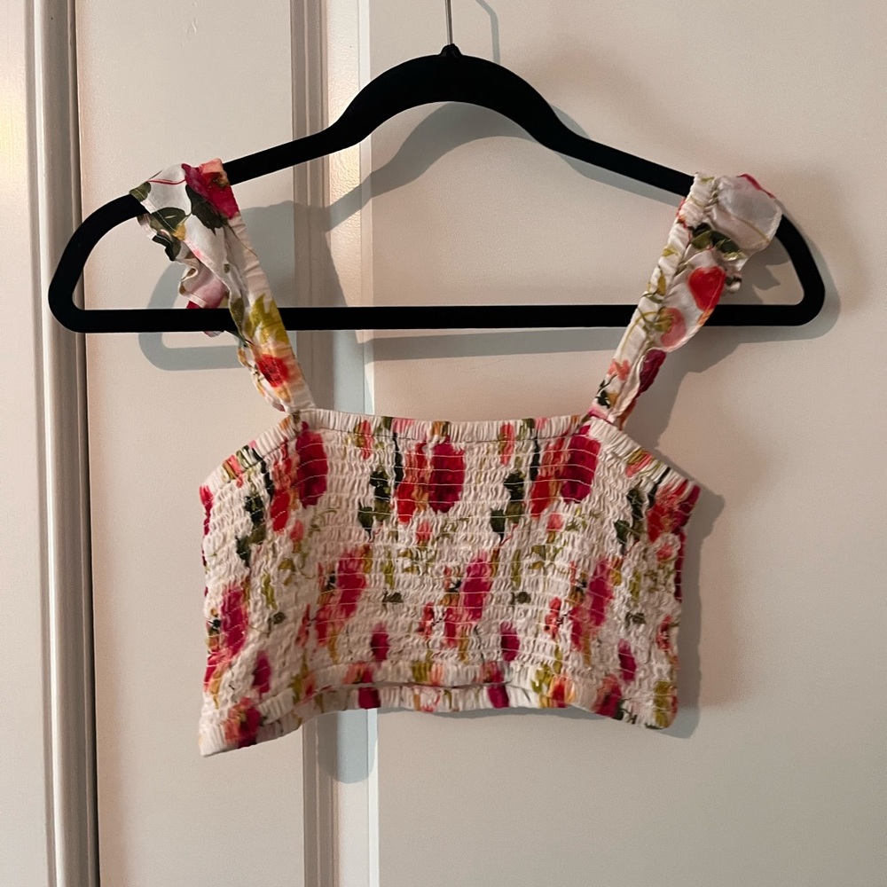 Floral Crop Top